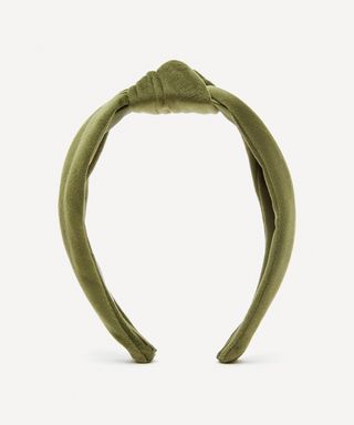 The Uniform + Velvet Knot Headband