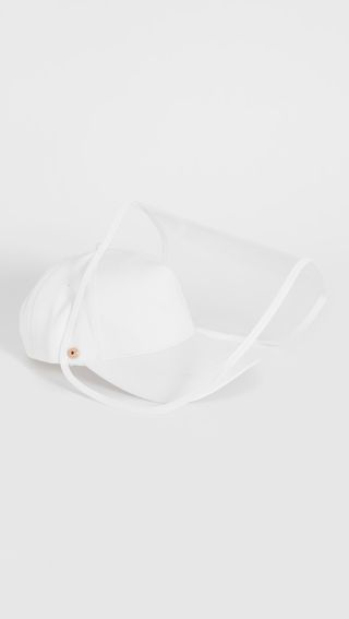 Gemelli + White Hat With Face Cover