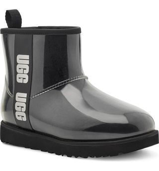 Ugg + Classic Mini Waterproof Clear Boots