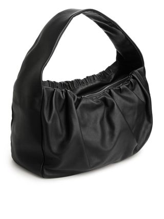Arket + Gathered Leather Shoulder Bag