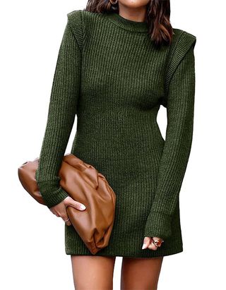 BTFBM + Sweater Bodycon Short Dress