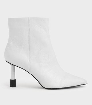 Charles & Keith + Stiletto Heel Ankle Boots
