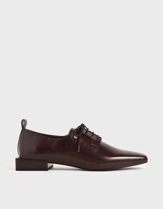 Charles & Keith + Square Toe Oxford Shoes