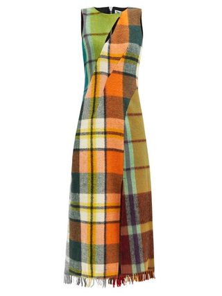 Rave Review + Upcycled Checked-Wool Dress