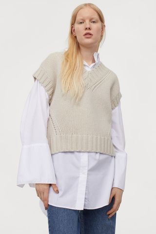 H&M + Wool Sweater Vest
