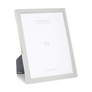 The White Company + Silver Plated Picture Frame