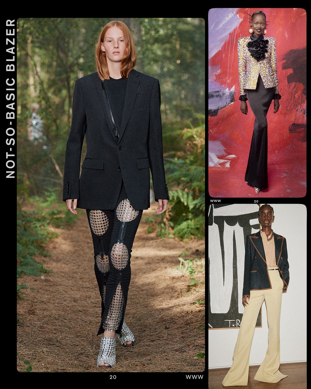 5 Easy Trends From London Fashion Week Spring/Summer 2021 | Who What Wear