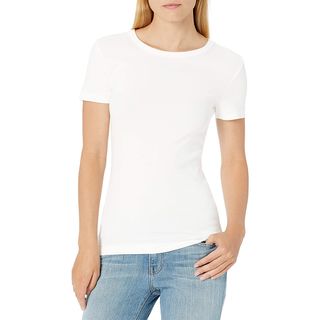 Amazon Essentials + 2-Pack Slim-Fit Short-Sleeve Crewneck T-Shirts