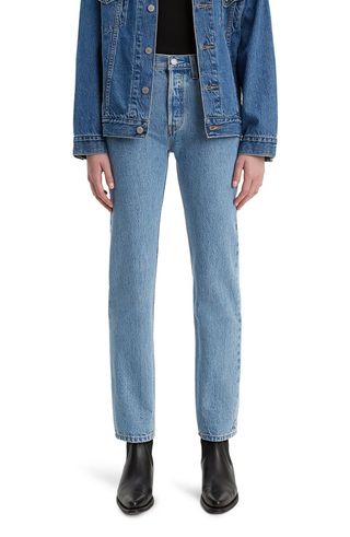 Levi's + 501® High Waist Straight Leg Jeans