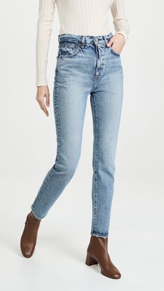 Moussy Vintage + Mv Lombard Slim Straight Jeans