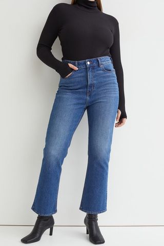 H&M + Flared High Ankle Jeans