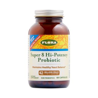 Flora + Super 8 Hi-Potency Probiotic