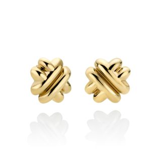 Heavenly London + The Gold Noughts and Crosses Earrings