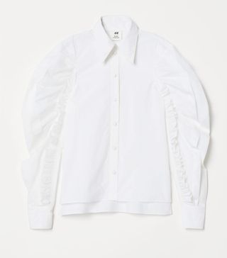 H&M + Voluminous Cotton Shirt
