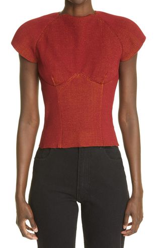 Isa Boulder + Shield Backless Sweater