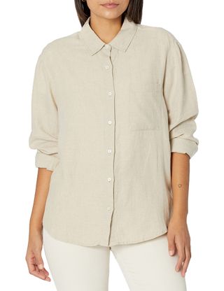 The Drop + June Relaxed-Fit One Pocket Shirt
