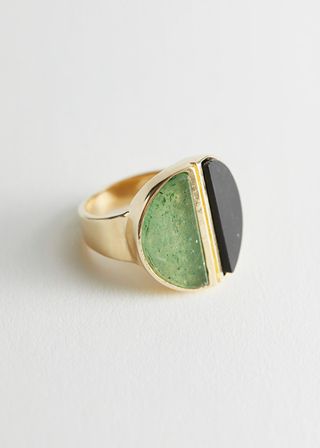 & Other Stories + Chunky Colour Block Ring
