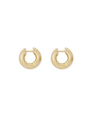 Kendra Scott + Mikki Huggie Earrings in Gold