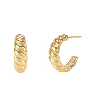 Mejuri + Croissant Dome Hoops