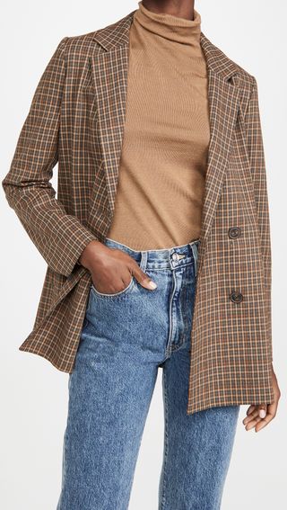 Madewell + Caldwell Double Breasted Blazer