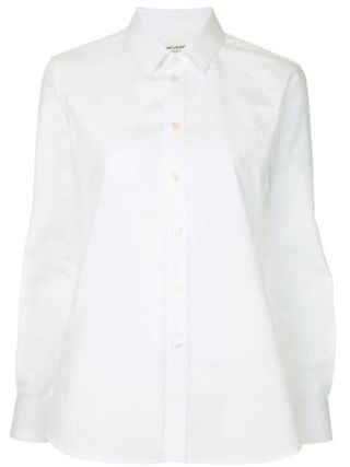 Saint Laurent + Pointed Collar Shirt
