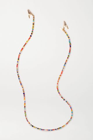 Éliou + Gold-Plated Bead Sunglasses Chain