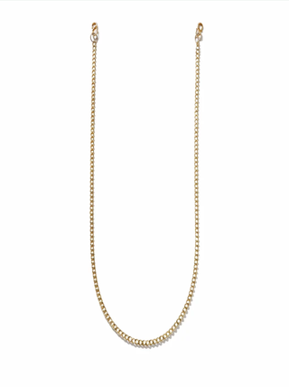 Second Wind + Detachable Gold-Filled 4mm 18kt Cuban Link Chain