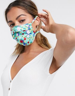 ASOS + 3 Pack Face Covering in Floral Prints