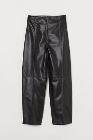 H&M + Leather Trousers