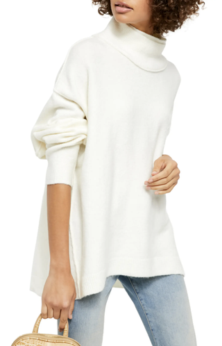 Free People + Afterglow Mock Neck Top