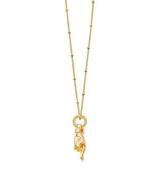 Missoma + Gold Good Luck Charm Necklace