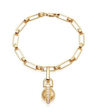 Missoma + Gold Opalite Sphere Aegis Chain Bracelet