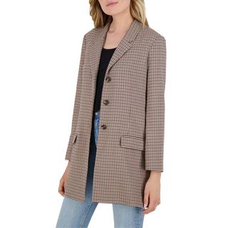 BB Dakota + Checking Up Check Blazer