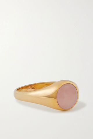 Rasa X Anna Beck + Gold-Plated Quartz Ring