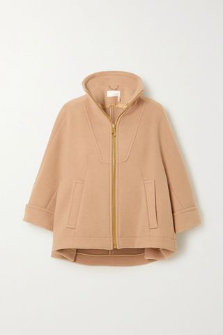 Chloé + Wool-Blend Jacket
