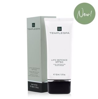 Temple Spa + Life Defence SPF50