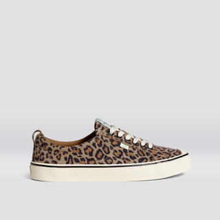 Cariuma + Leopard Suede Sneakers