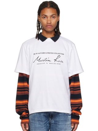 Martine Rose + White Classic T-Shirt