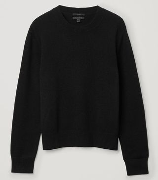 COS + Cashmere Ribbed Detail Sweater