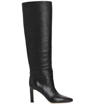 Arket + Knee-High Slouch Leather Boots