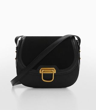 Mango + Adjustable Shoulder Strap Buckle Bag