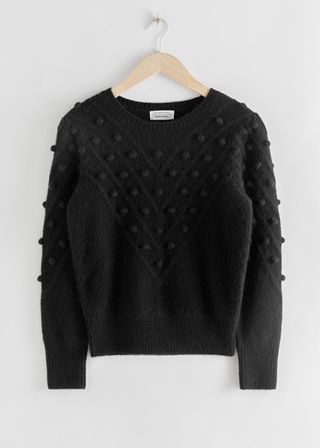 & Other Stories + Wool Blend Bobble Sweater