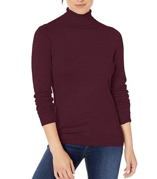 Amazon Essentials + Classic Fit Lightweight Long-Sleeve Turtleneck Sweater