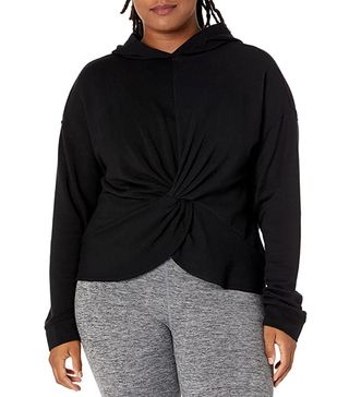 Core 10 + Yoga Corecloud Fleece Twist Front Hoodie Sweatshirt