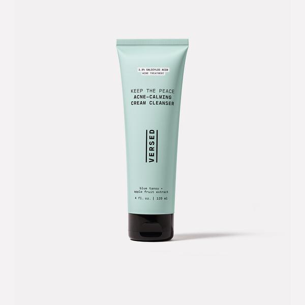 Versed + Keep the Peace Acne-Calming Cream Cleanser