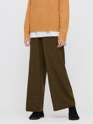 Uniqlo + Relaxed Drawstring Wide Fit Pants