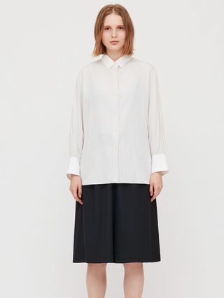 Uniqlo + Relaxed Wide Cropped Pants