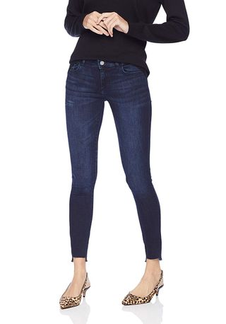 DL1961 + Emma Instasculpt Low Rise Skinny Fit Jeans in Nicholson