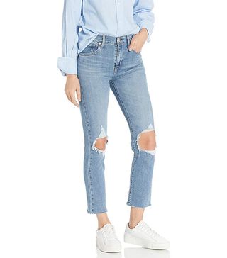 Levi's + 724 High Rise Straight Crop Jeans