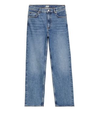 Arket + Straight High-Waist Jeans